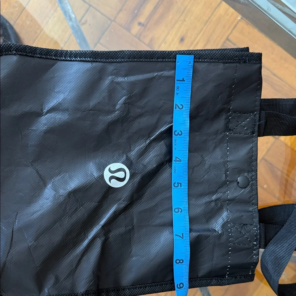 lululemon athletica Black and Yellow Tote